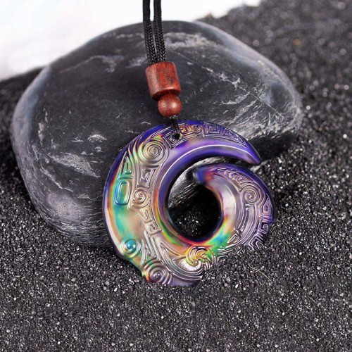 Color-Changing Liuli Crystal Luck Necklace Color-Changing Liuli Crystal Luck Necklace