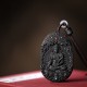 Zodiac Buddha Agarwood Peace Lotus Necklace Pendant