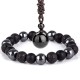 Tibetan Tiger's Eye Bracelet Necklace Set