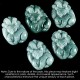 Green Jade Nine-Tailed Fox Prosperity Necklace