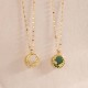 Natural Jade Koi Fish Lotus Luck Necklace Natural Jade Koi Fish Lotus Luck Necklace