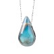 Labradorite Water Drop Healing Necklace Pendant Labradorite Water Drop Healing Necklace Pendant