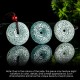 Green Jade Carved Peace Buckle Abundance Pendant Green Jade Carved Peace Buckle Abundance Pendant