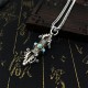 Vajra Dorje Pattern Copper Luck Wealth Pendant Vajra Dorje Pattern Copper Luck Wealth Pendant
