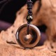 Tibetan Obsidian Protection Necklace Tibetan Obsidian Protection Necklace