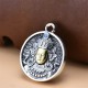 925 Sterling Silver Green Tara Dorje Vajra Necklace 925 Sterling Silver Green Tara Dorje Vajra Necklace