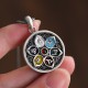 Om Mani Padme Hum Purity Necklace Pendant Om Mani Padme Hum Purity Necklace Pendant