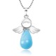 Little Angel Wings Crystal Luck Necklace Little Angel Wings Crystal Luck Necklace