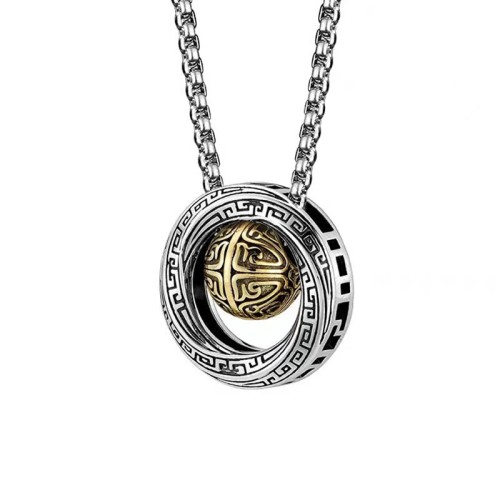 Mobius Lucky Bead Wealth Necklace