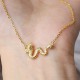 Golden Dragon Year Luck Chain Necklace Pendant Golden Dragon Year Luck Chain Necklace Pendant
