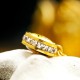 Tibetan Yellow God of Wealth Crystal Necklace