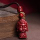Chinese Zodiac Cinnabar Amulet Evil Spirit Protection Necklace Pendant Chinese Zodiac Cinnabar Amulet Evil Spirit Protection Necklace Pendant