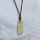 Citrine Heart Sutra Happiness Necklace Pendant Citrine Heart Sutra Happiness Necklace Pendant