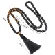 Black Onyx Tiger Eye Fortune Necklace Pendant Black Onyx Tiger Eye Fortune Necklace Pendant
