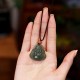 Laughing Buddha Hetian Jade Calm Necklace