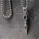 925 Silver Dorje Vajra Spiritual Strength Necklace 925 Silver Dorje Vajra Spiritual Strength Necklace