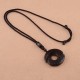 Red Sandalwood Ebony Wood Luck Necklace Pendant Red Sandalwood Ebony Wood Luck Necklace Pendant
