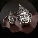 925 Sterling Silver Buddha Head Compassion Necklace 925 Sterling Silver Buddha Head Compassion Necklace