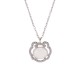 Chalcedony Lock of Good Wishes Necklace Chalcedony Lock of Good Wishes Necklace