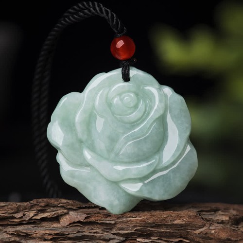 Lotus Jade Abundance Necklace Pendant Lotus Jade Abundance Necklace Pendant