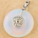 Amethyst Pink Crystal Lotus Healing Necklace Amethyst Pink Crystal Lotus Healing Necklace