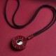 Cinnabar Bagua Rotatable Evil Spirits Protection Pendant Cinnabar Bagua Rotatable Evil Spirits Protection Pendant