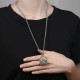 Yellow God of Wealth Amulet Necklace Yellow God of Wealth Amulet Necklace