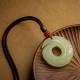 Peace Buckle Red Sandalwood Agate Necklace Peace Buckle Red Sandalwood Agate Necklace