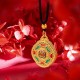 Love Heart Copper Wealth Necklace Pendant