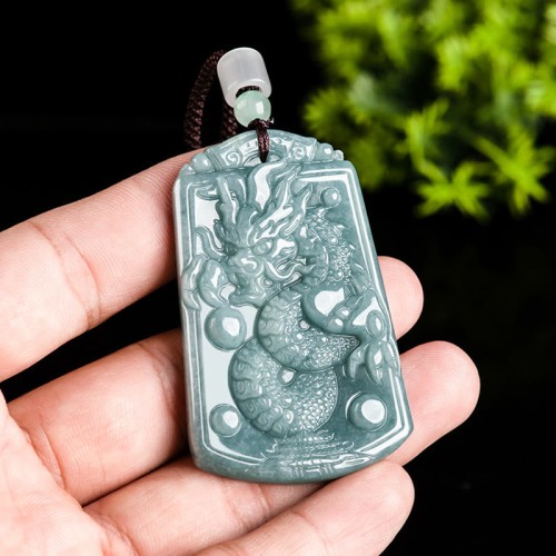 Year of the Dragon Jade Strength Necklace Pendant Year of the Dragon Jade Strength Necklace Pendant