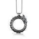 Pure Tin Dragon Snake Protection Pendant Pure Tin Dragon Snake Protection Pendant