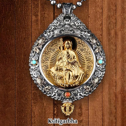 Zodiac Buddha Thangka Wealth Necklace Zodiac Buddha Thangka Wealth Necklace