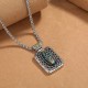 Nine-Eye Dzi Bead Rotatable Healing Necklace
