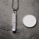 Sterling Silver Om Mani Padme Hum Buddha Necklace Sterling Silver Om Mani Padme Hum Buddha Necklace