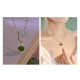 Hetian Jade Pearl Luck Bead Necklace Hetian Jade Pearl Luck Bead Necklace