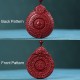 Cinnabar Bagua Amulet Evil Spirits Protection Necklace Cinnabar Bagua Amulet Evil Spirits Protection Necklace