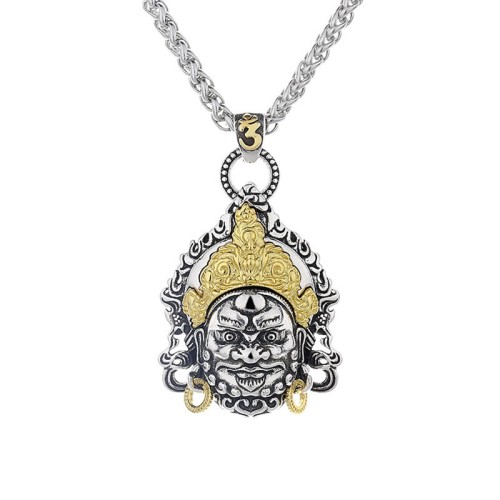 Yellow God of Wealth Amulet Necklace Yellow God of Wealth Amulet Necklace