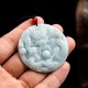 Flash Sale - Chinese Zodiac Dragon Jade Success Amulet Pendant