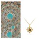 925 Sterling Silver Lotus Flower Zircon Necklace 925 Sterling Silver Lotus Flower Zircon Necklace