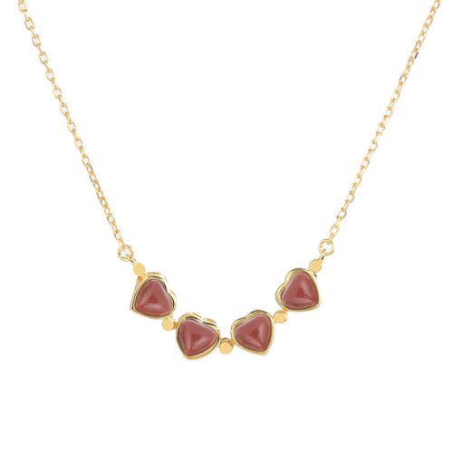 925 Silver Four Leaf Clover White Jade Necklace 925 Silver Four Leaf Clover White Jade Necklace