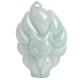 Natural Jade Nine-Tailed Fox Prosperity Necklace