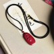 Laughing Buddha Yin Yang Cinnabar Blessing Necklace