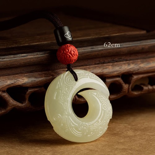 Peace Buckle Red Sandalwood Agate Necklace Peace Buckle Red Sandalwood Agate Necklace