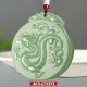 Chinese Zodiac Dragon Jade Luck Necklace