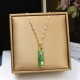 White Jade Bamboo Luck Necklace Pendant White Jade Bamboo Luck Necklace Pendant
