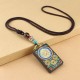 Tibet God of Wealth Ebony Peace Necklace Tibet God of Wealth Ebony Peace Necklace