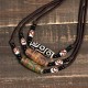 Tibetan Nine-Eye Dzi Bead Protection Necklace