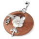 Various Crystal Amethyst Green Aventurine Flower Necklace Various Crystal Amethyst Green Aventurine Flower Necklace