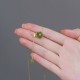 Hetian Cyan Jade Plum Flower Luck Necklace Pendant