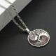 Tree of Life Titanium Steel Necklace Pendant